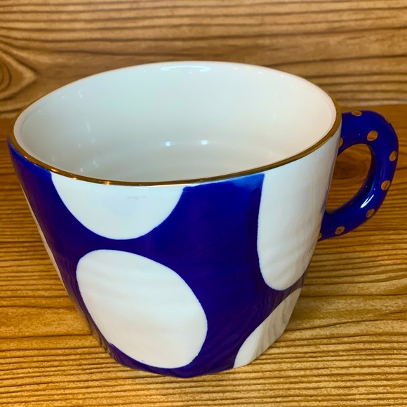 Anthropologie Bridget Bodenham Coffee mug Cup Dots